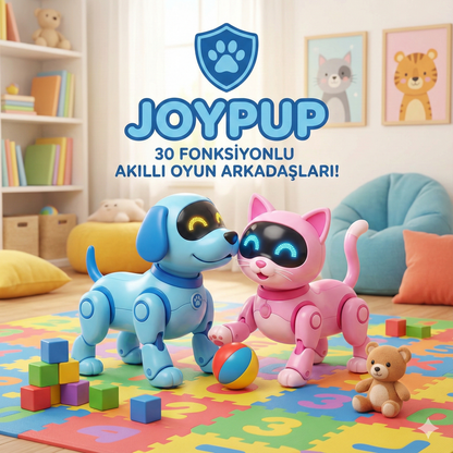 Çocuğunuzun Yeni En İyi Arkadaşı: 30 Fonksiyonlu JoyPup Köpek & Kedi